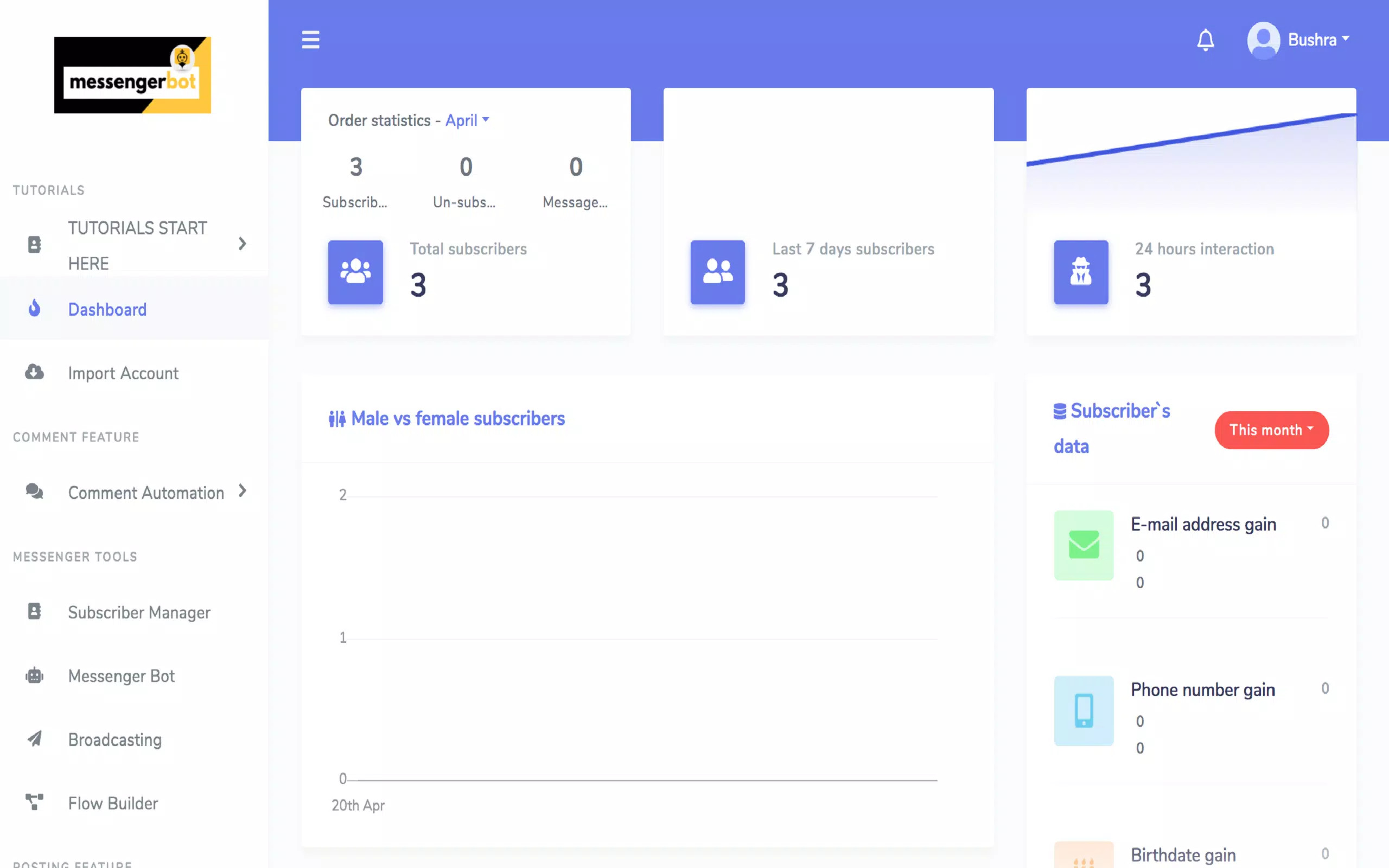 Messenger Bot應用截圖第1張