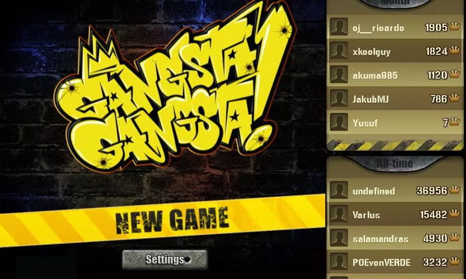 Gangsta Gangsta!應用截圖第1張