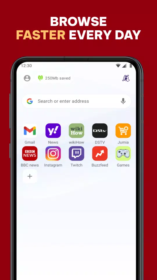 Opera Mini 網頁瀏覽器應用截圖第1張