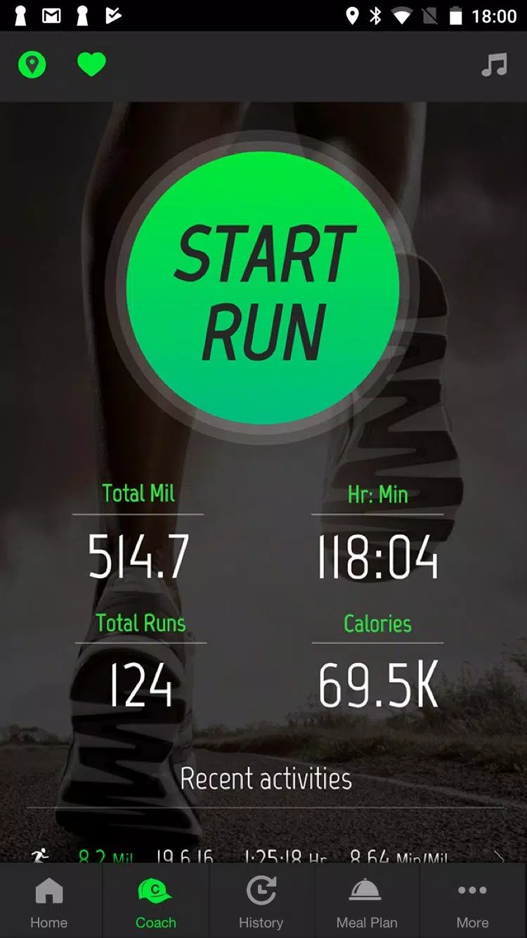 Running Distance Tracker +应用截图第1张