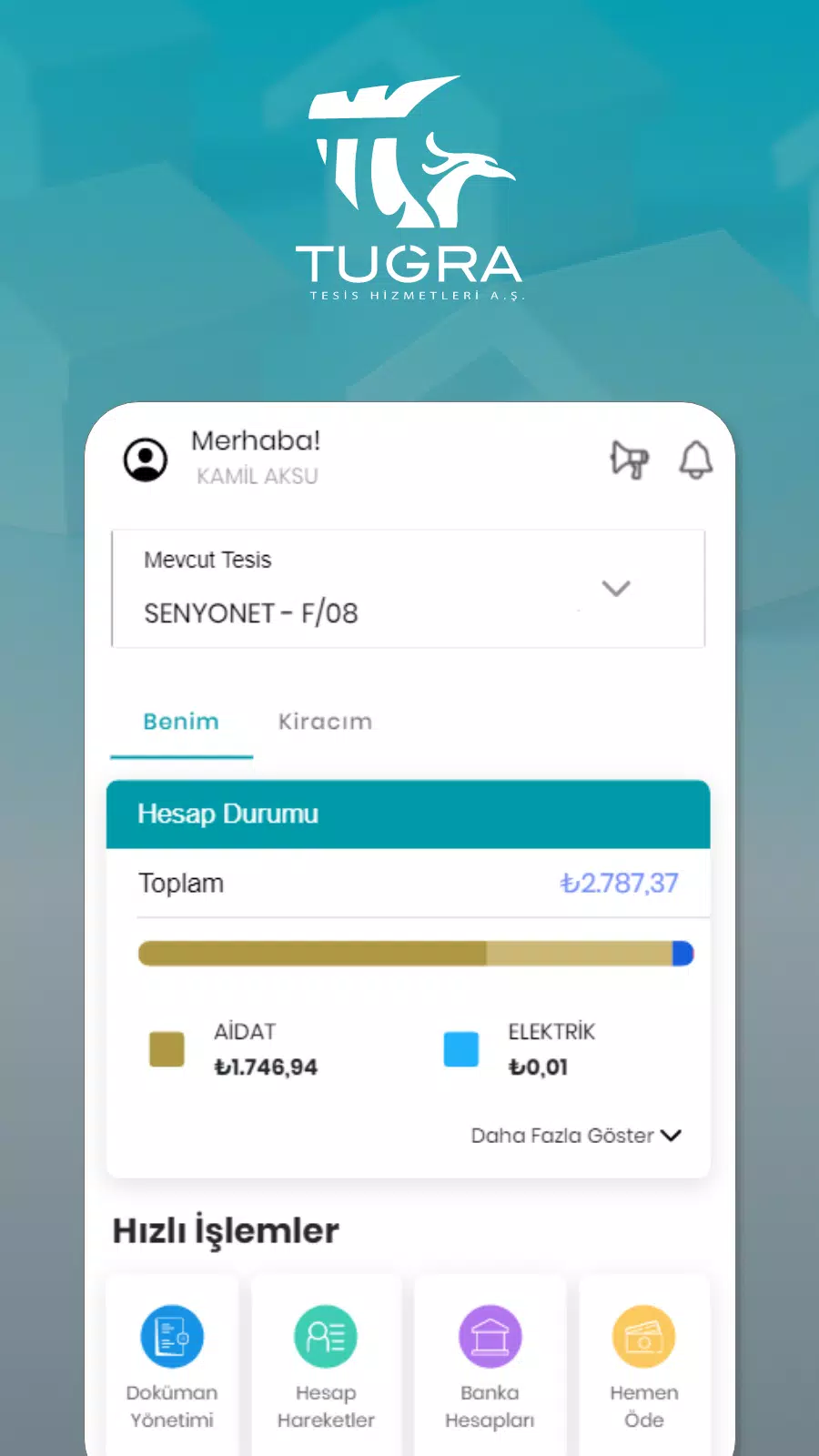 Tuğra Yönetim应用截图第2张