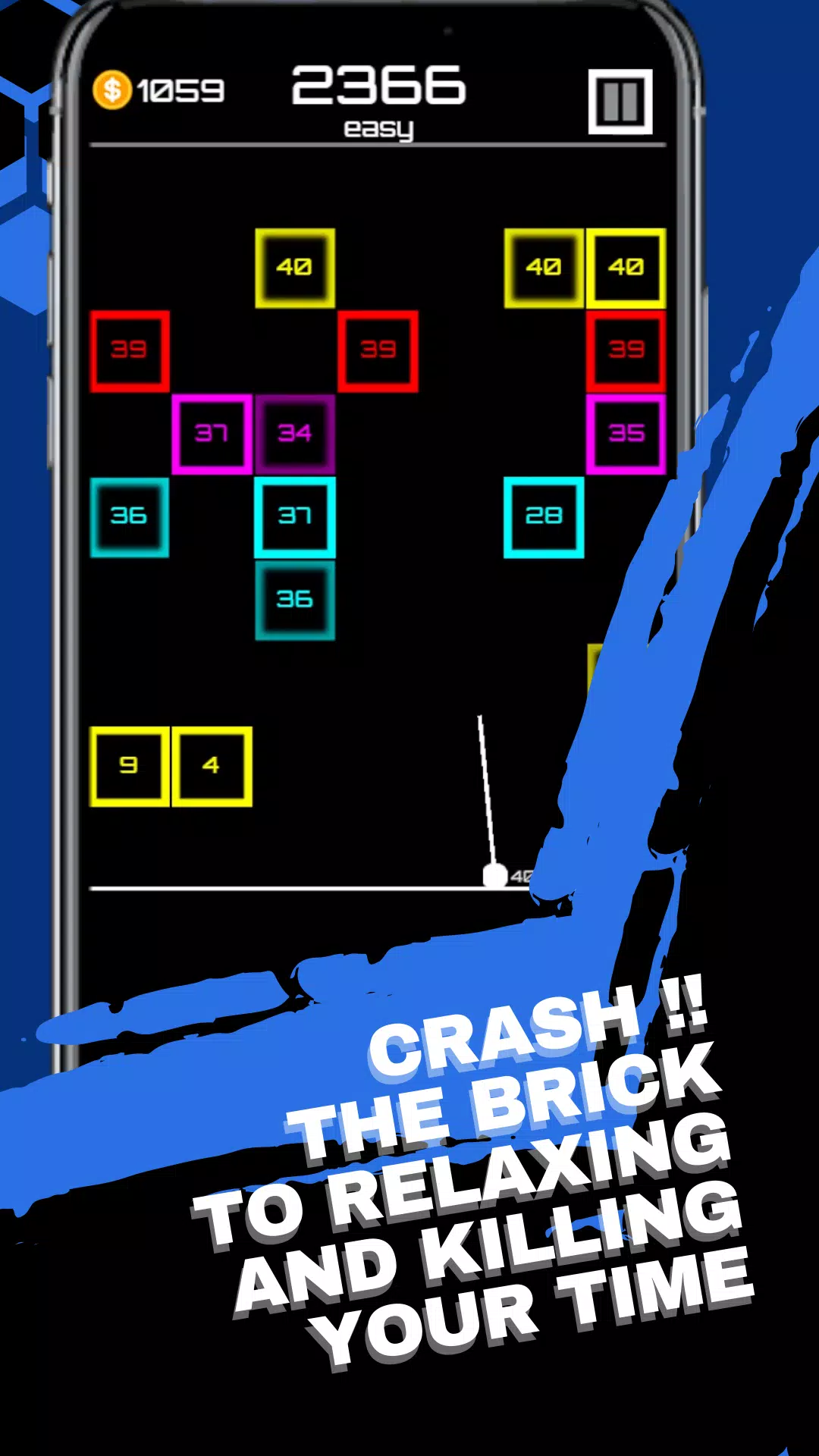 Brick Breaker Crash應用截圖第1張