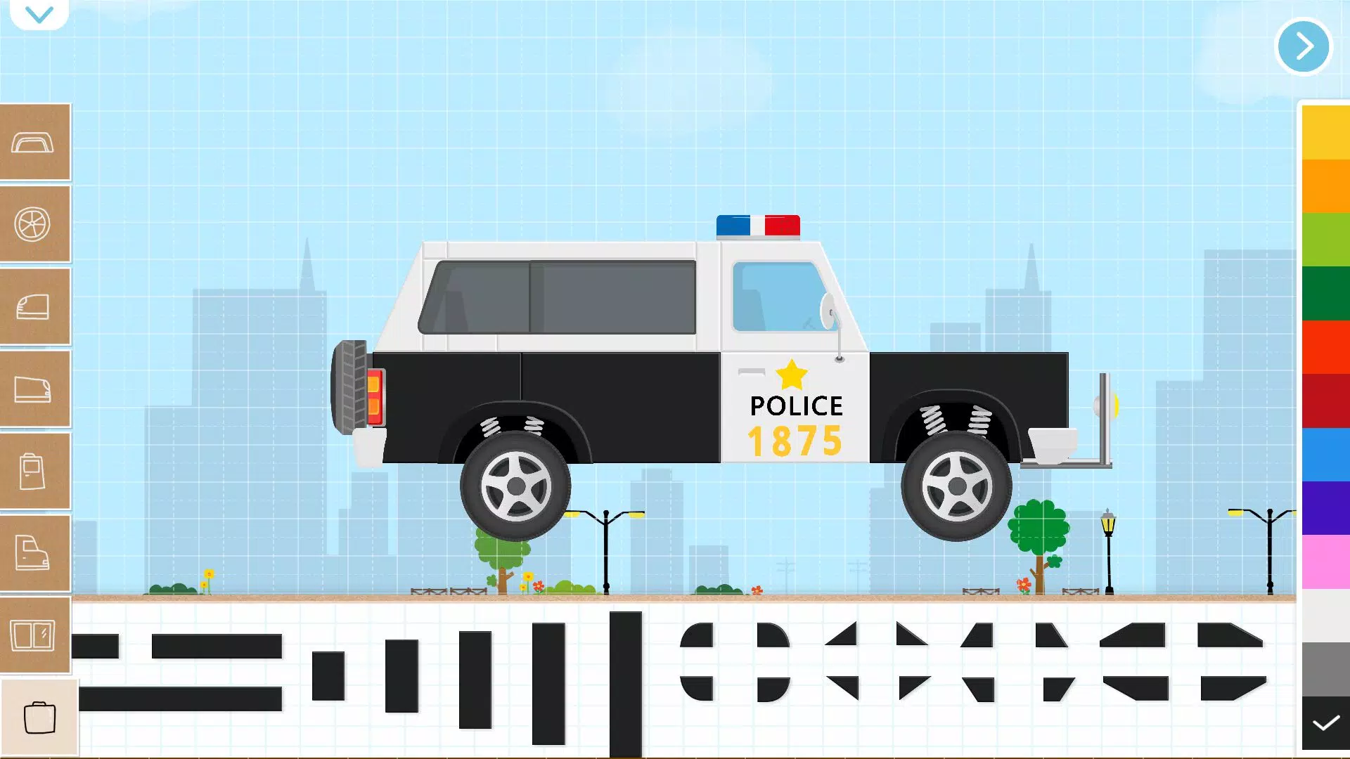 Labo ईंट Car2 बच्चे खेल स्क्रीनशॉट 3