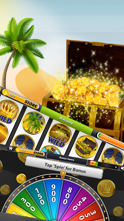 Desert Treasure Slot Machine 7 स्क्रीनशॉट 3