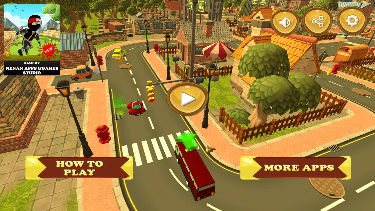 Bus Simulator City Driving Guide 2018 Capture d’écran 1