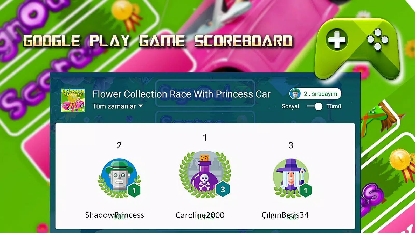 (New) Collect The Most Flowers With Prencess應用截圖第4張