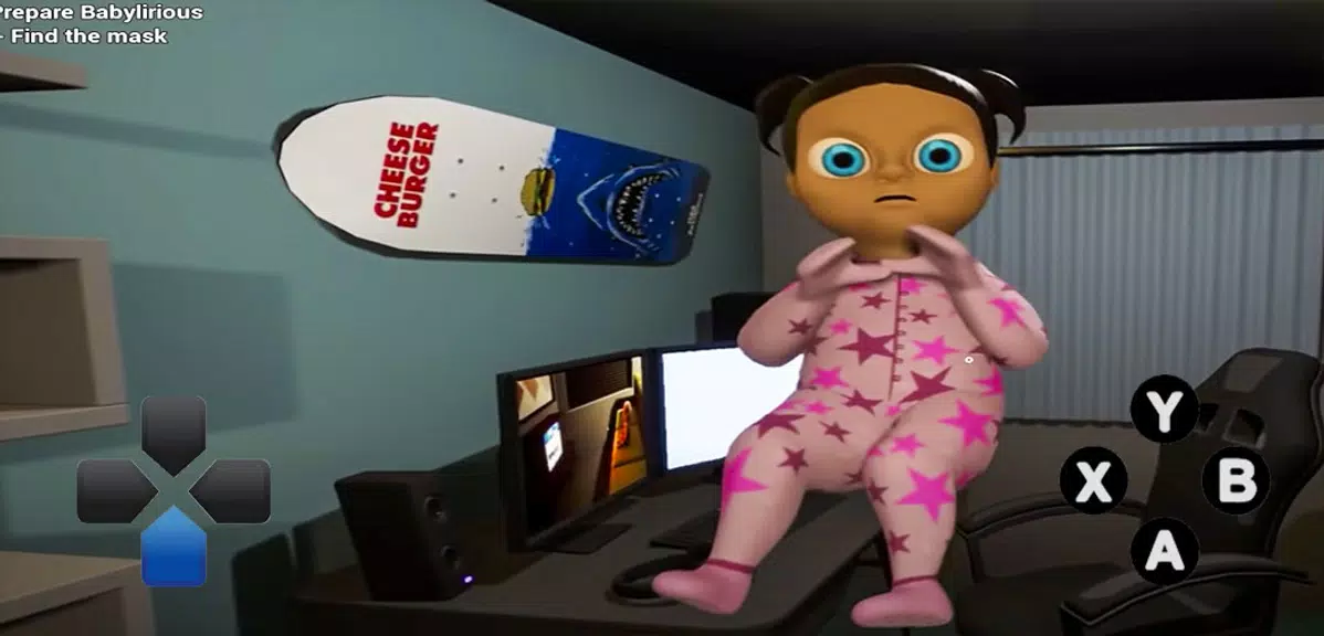 The Baby in Yellow 2 - Evil GIRL Baby Clue Скриншот 1