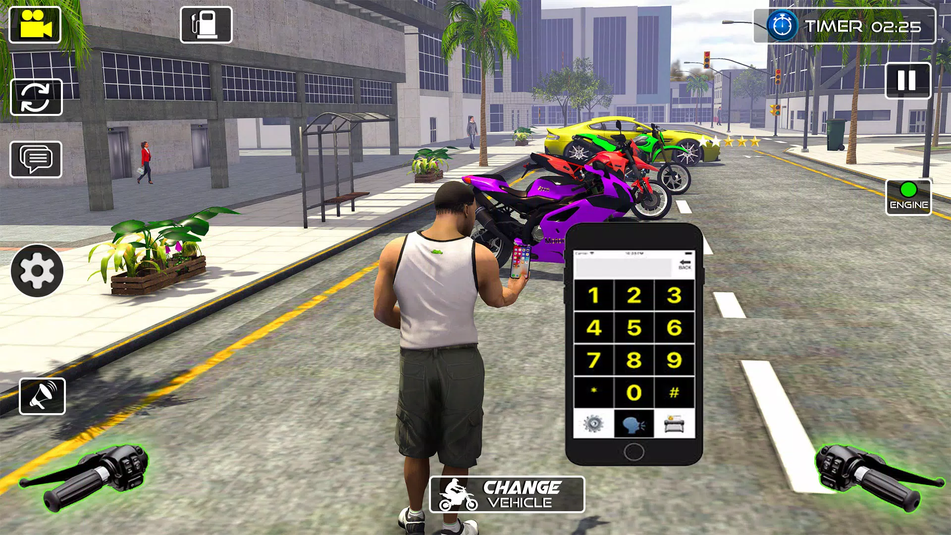 Xtreme Bike Racing Motor Tour Capture d’écran 3