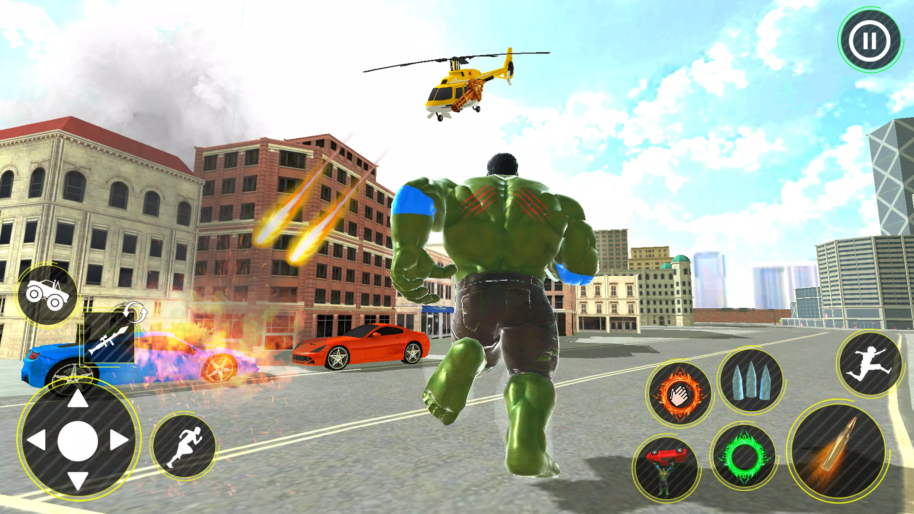 Incredible Monster Hero 3D War應用截圖第1張