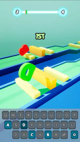 Letter Runner 3D alphabet lore 스크린샷 1