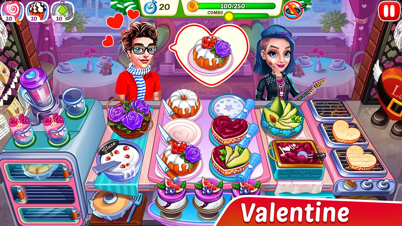 Christmas Fever Cooking Games Скриншот 1