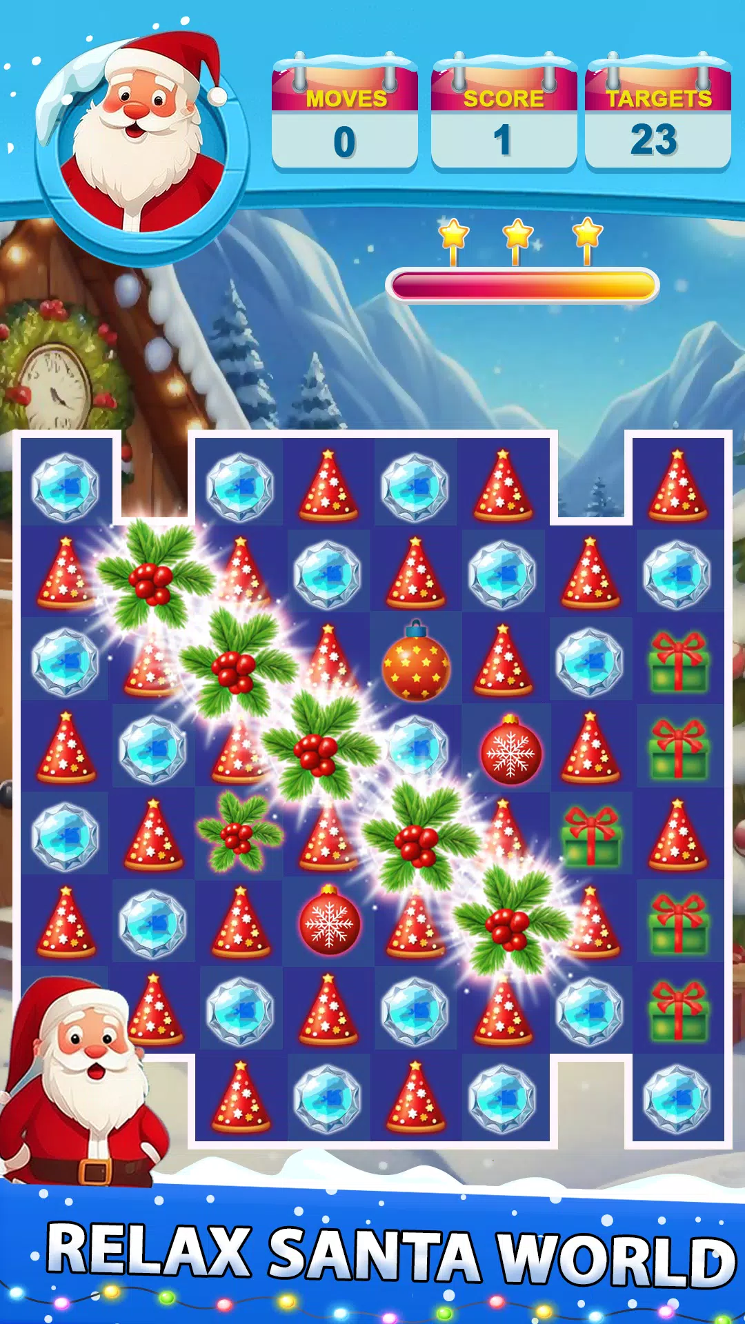 Santa Match Adventure Captura de pantalla 4