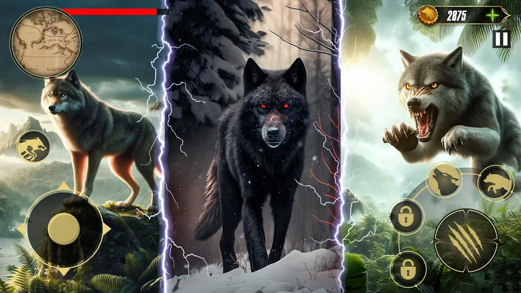 Wolf Quest: The Wolf Simulator स्क्रीनशॉट 2