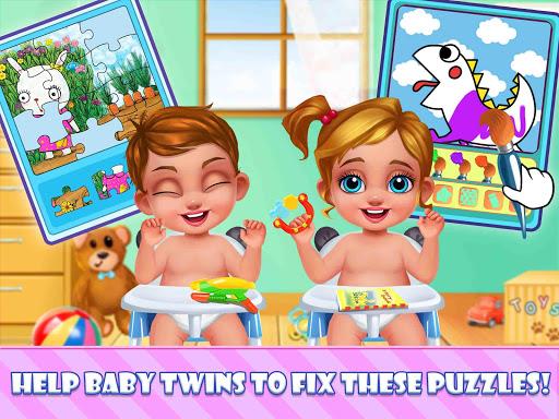 Newborn Sweet Baby Twins 2: Baby Care & Dress Up Screenshot 1