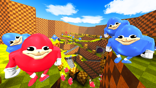 Ugandan Knuckles and Chungus Battle Royale Online スクリーンショット 3