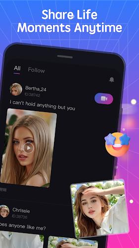 LanChat: Live Video Chat&Calls Captura de pantalla 4