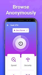 Geek VPN: Fast & Stable Proxy Скриншот 2