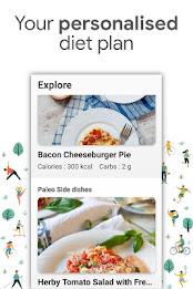 Paleo diet app: Diet tracker Скриншот 3