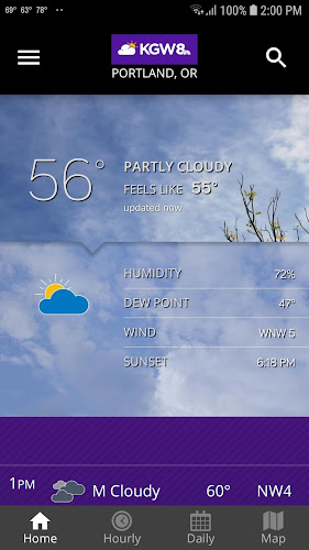 Portland Weather from KGW 8 Screenshot 1