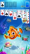 Solitaire - Fishland Скриншот 4