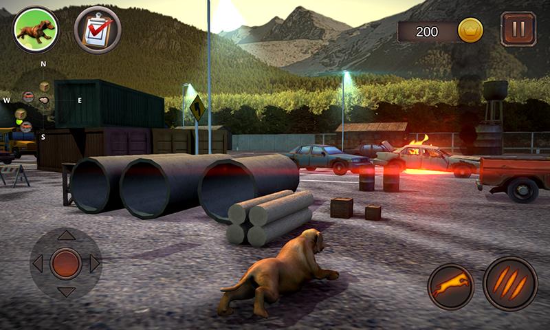 Dachshund Dog Simulator Captura de tela 2