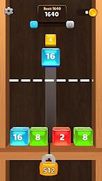 Jelly Cubes 2048: Puzzle Game Скриншот 1