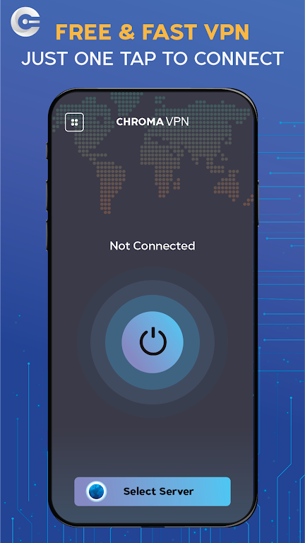 Chroma VPN Unblock Sites Proxy Captura de pantalla 1