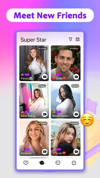 MatchU-Live, Meet People, Chat Captura de pantalla 4