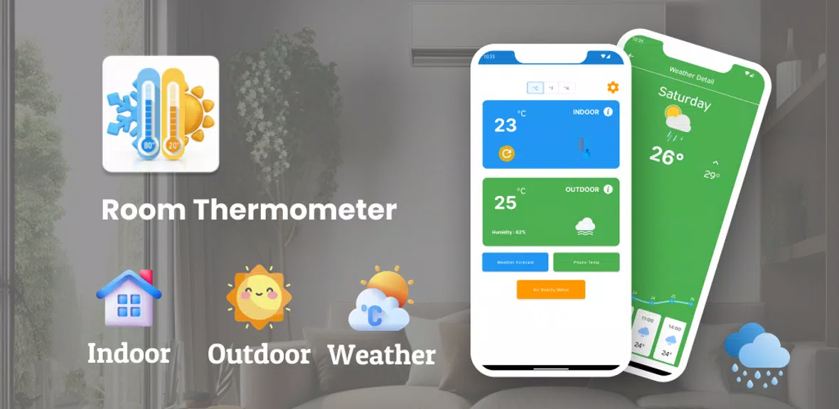 Thermometer Room Temperature 스크린샷 1