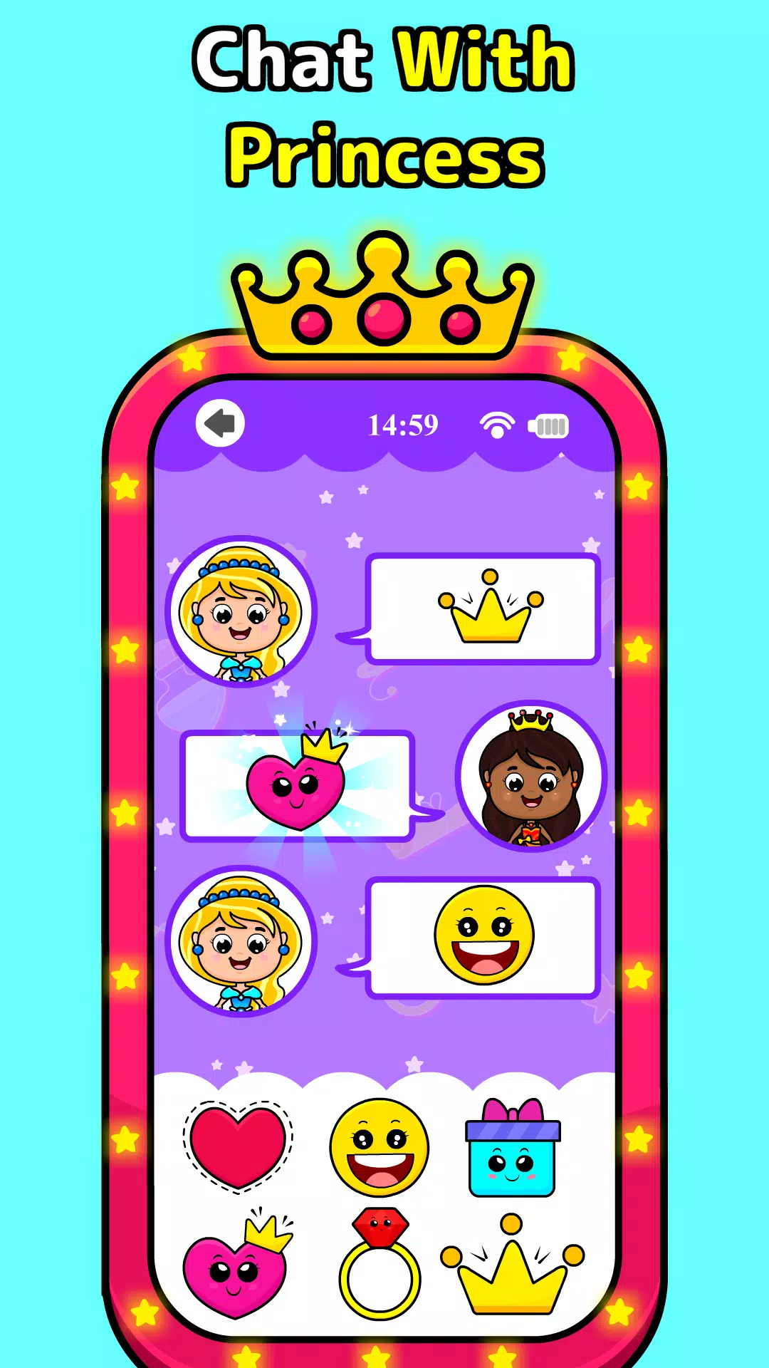 Timpy Baby Princess Phone Game Screenshot 3