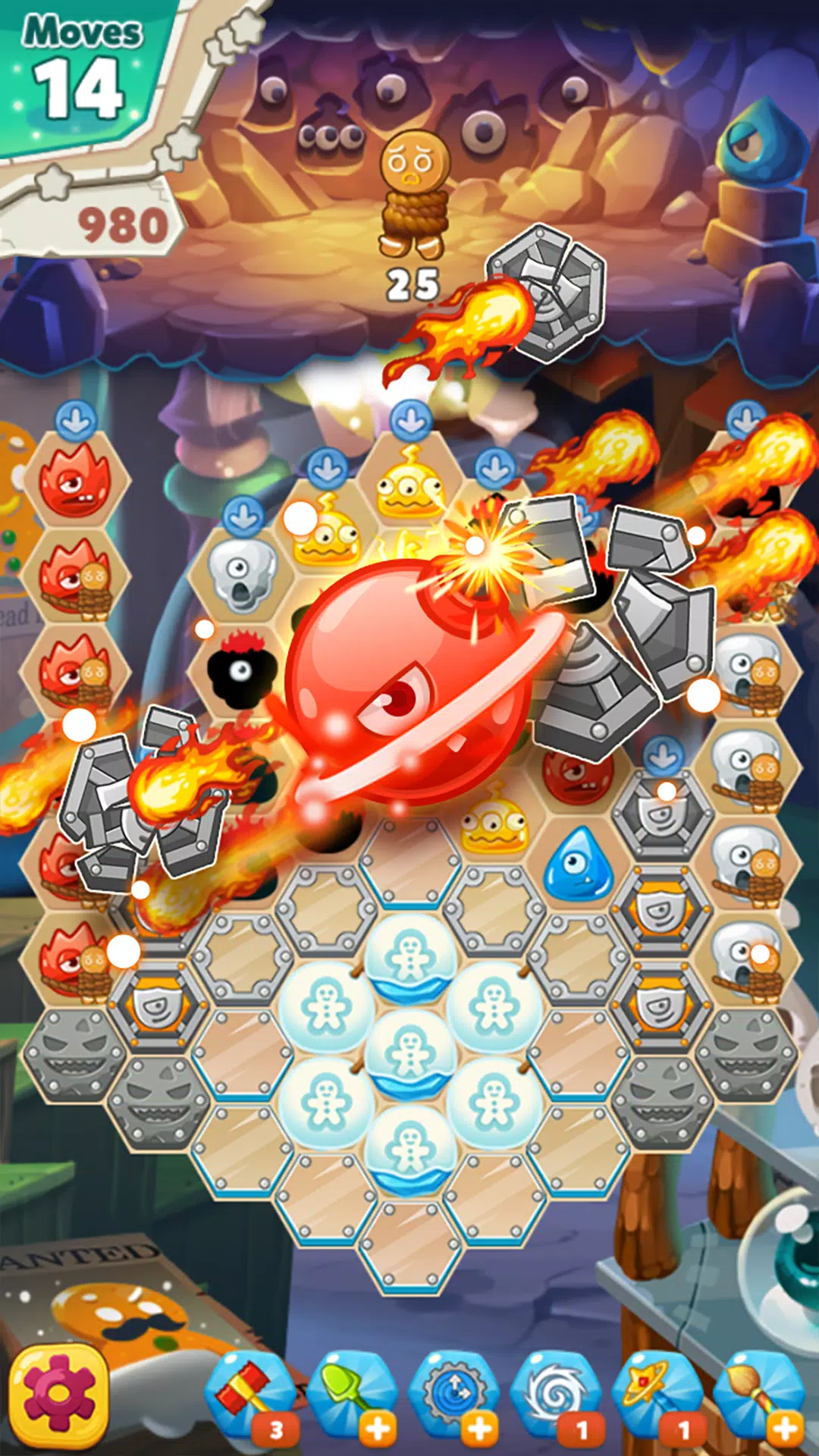 Monster Busters: Ice Slide應用截圖第2張