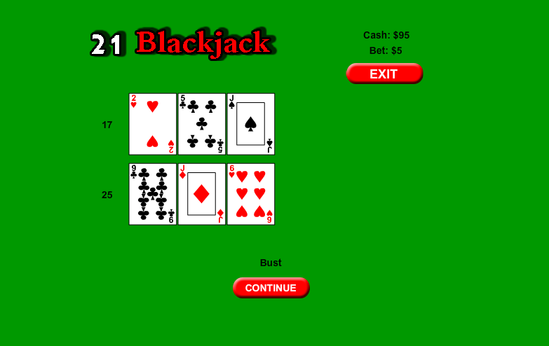 21 Black Jack by Asylum Bound Games应用截图第1张