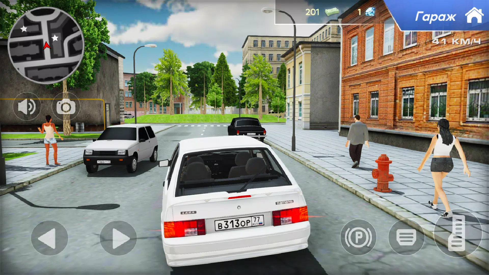 Lada 2113 Russian City Driving應用截圖第2張