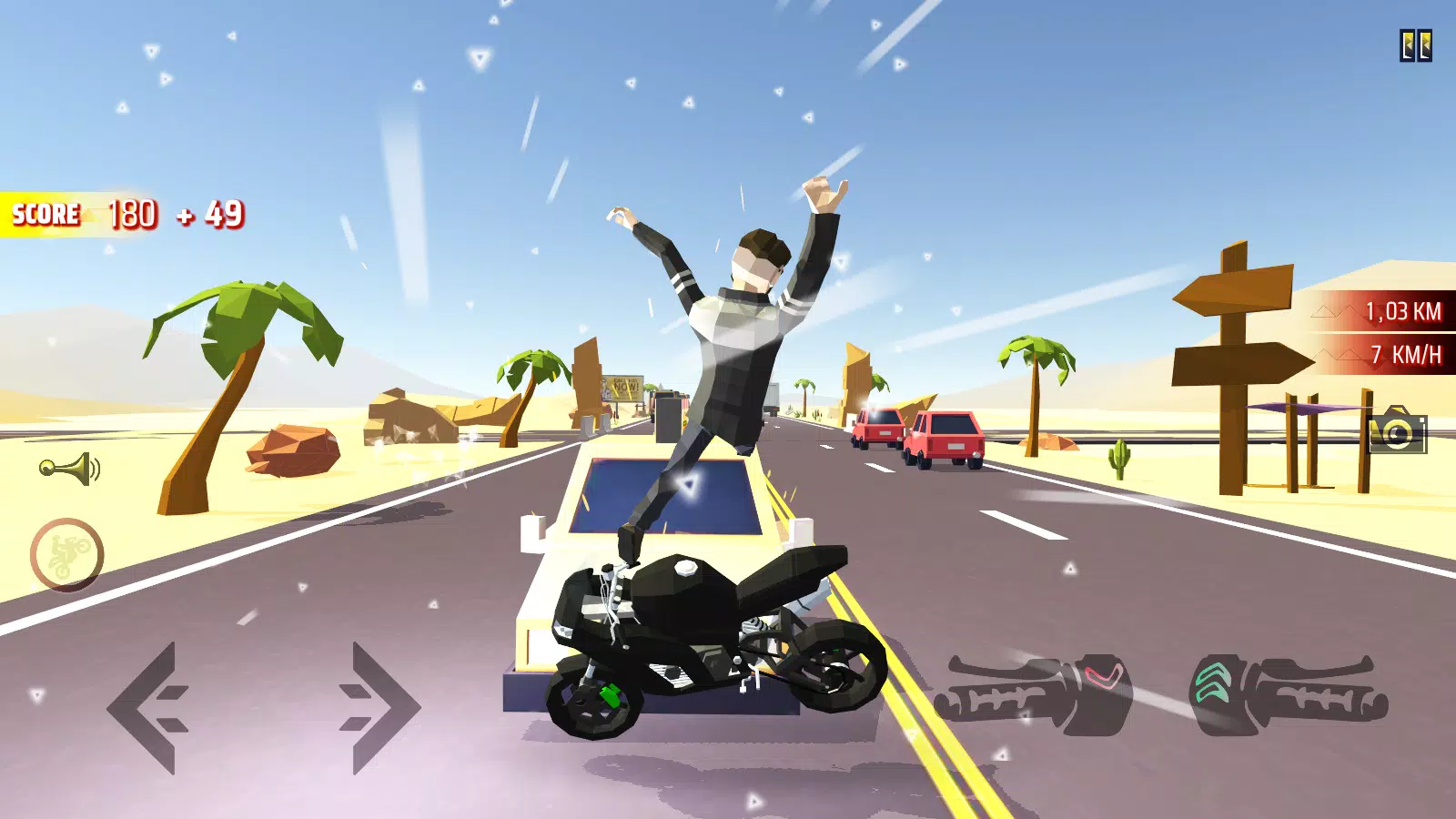 Moto Mad Racing Скриншот 1