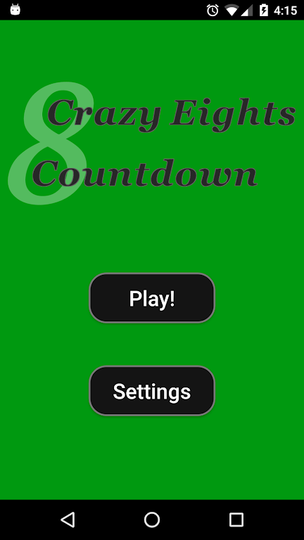 Crazy Eights Countdown應用截圖第1張