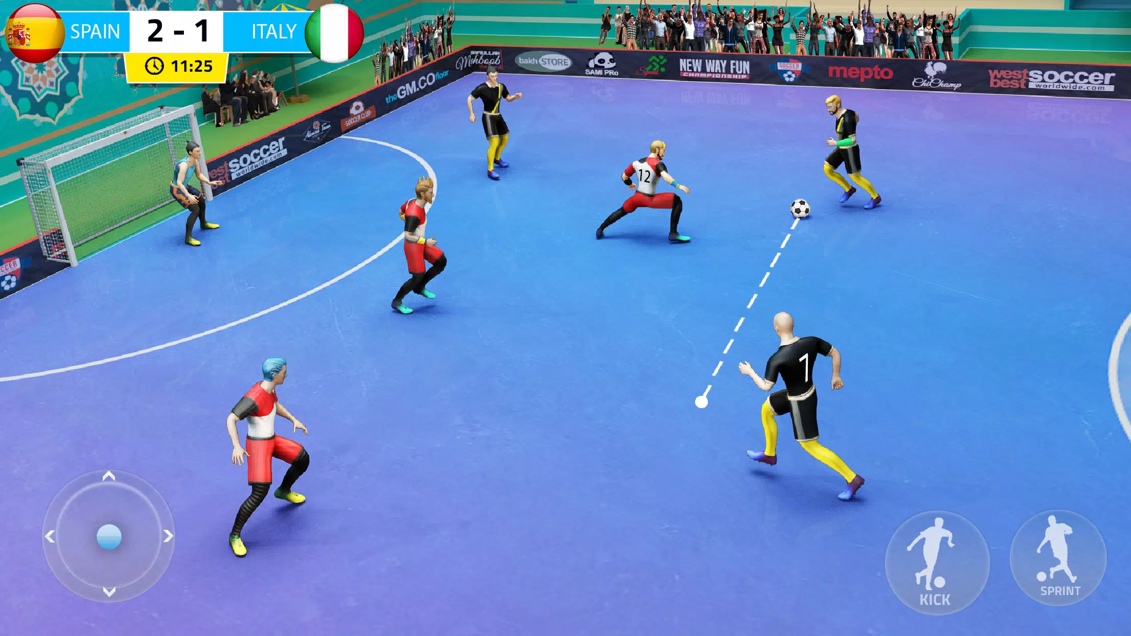 Indoor Futsal: Football Games Скриншот 2