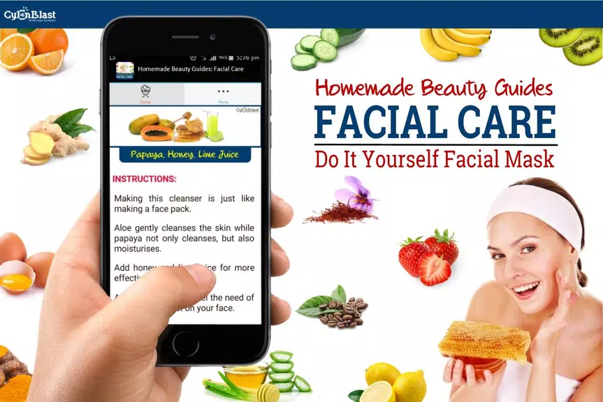 Homemade Beauty: Facial Care Скриншот 3