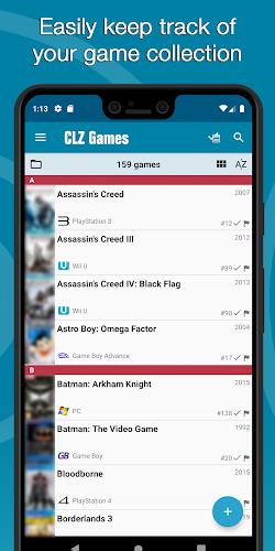 CLZ Games: video game tracker應用截圖第1張