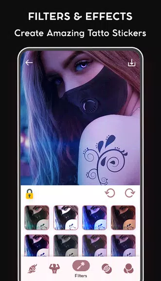 Tattoo on Photo: Tattoo design應用截圖第4張