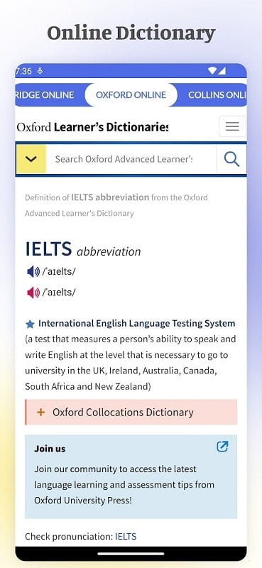 IELTS Vocabulary スクリーンショット 2