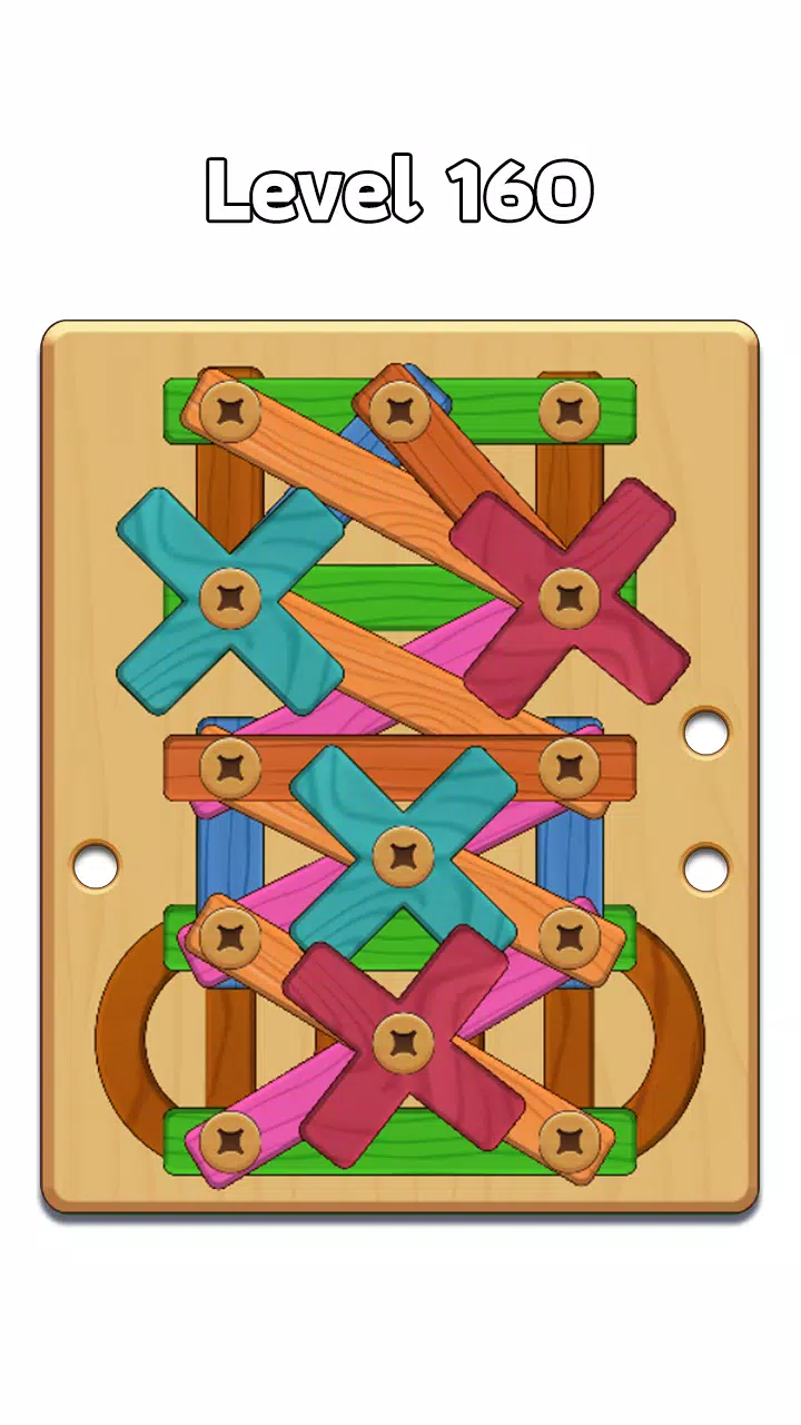 Wood Nuts & Bolt: Screw Puzzle Capture d’écran 4