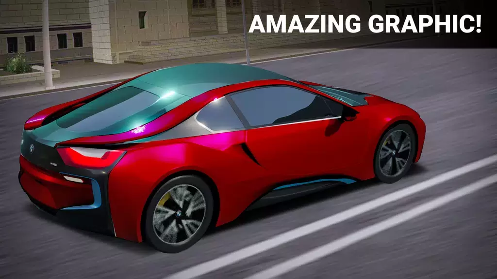 Driver BMW I8 Night City Racer स्क्रीनशॉट 4