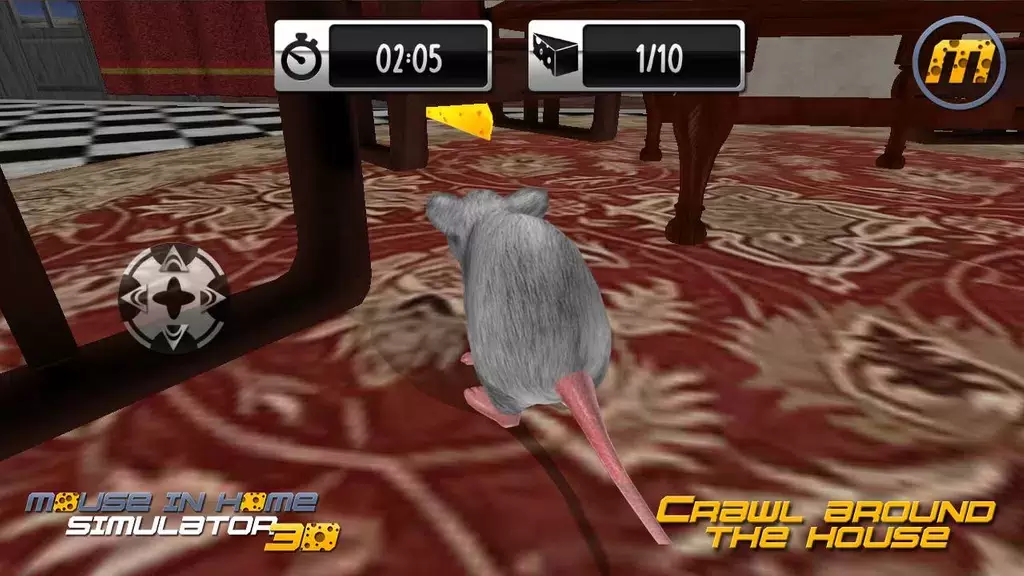 Mouse in Home Simulator 3D स्क्रीनशॉट 1