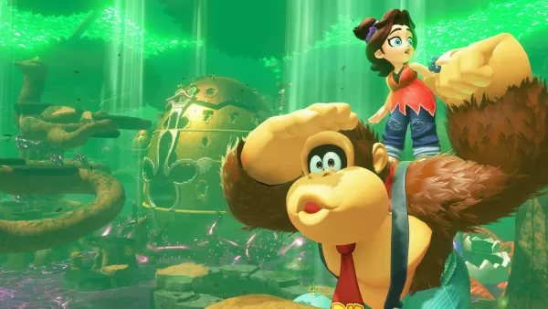 Banana collectible hidden underwater