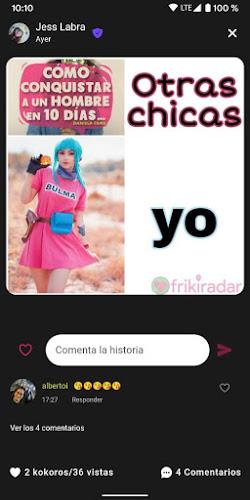 FrikiRadar, citas para frikis スクリーンショット 4