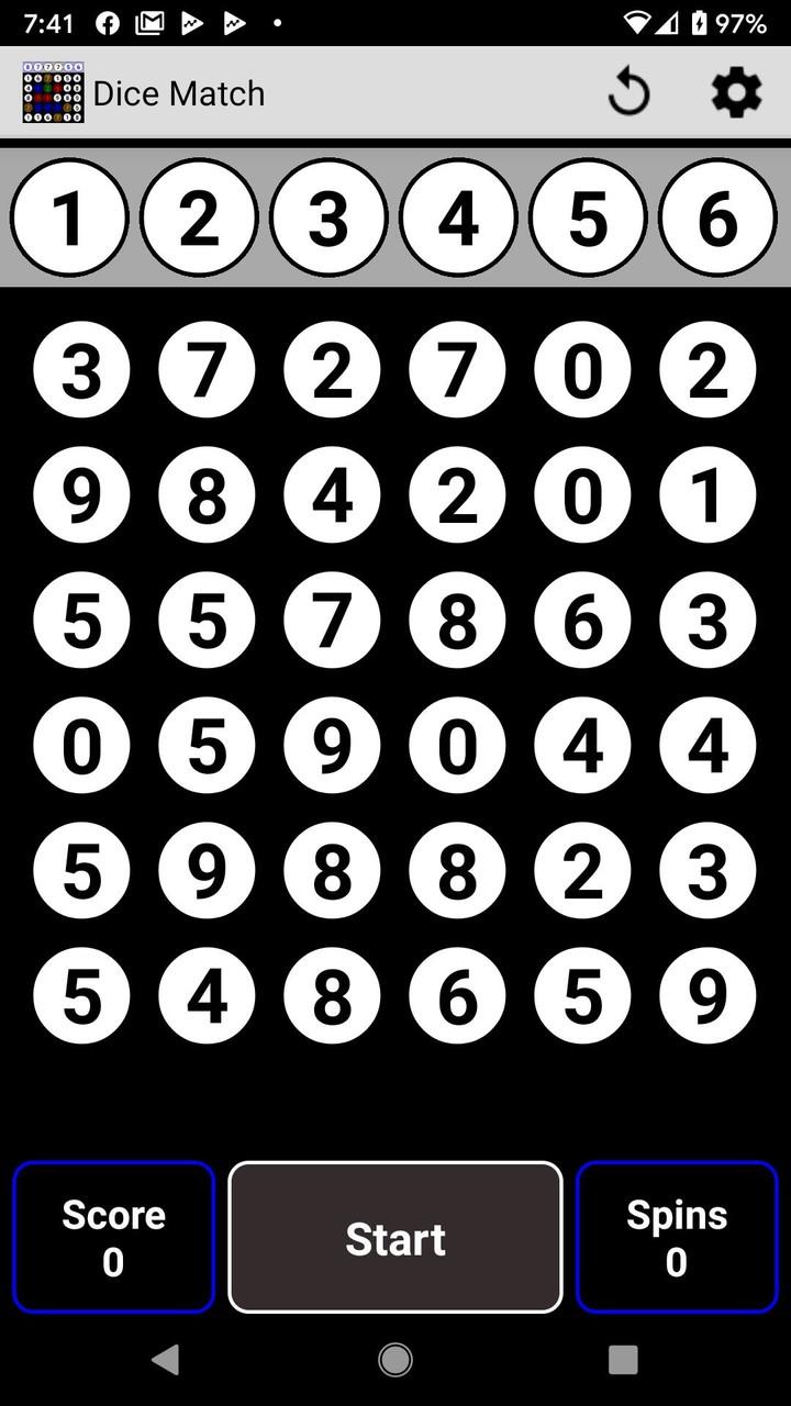 Number Match Capture d'écran 1