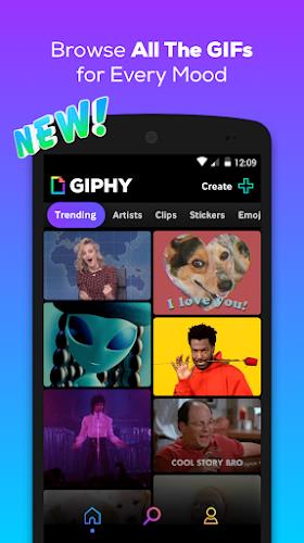 GIPHY: GIFs, Stickers & Clips Скриншот 1