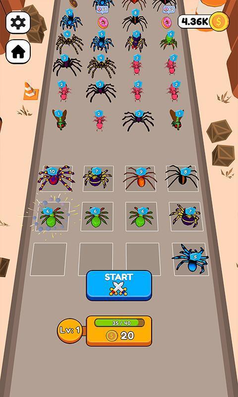 Merge Ants: Underground Battle應用截圖第2張