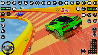 Rampe Wagen Rennen Spiele 3d Screenshot 3