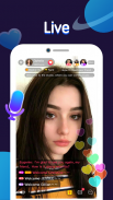 HiChat - Live Video Chat Captura de pantalla 1